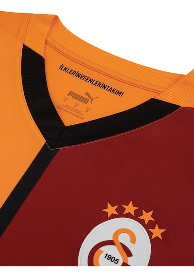 Galatasaray Puma 2024/2025 İç Saha Parçalı Forma 77965001 Sarı - Kırmızı