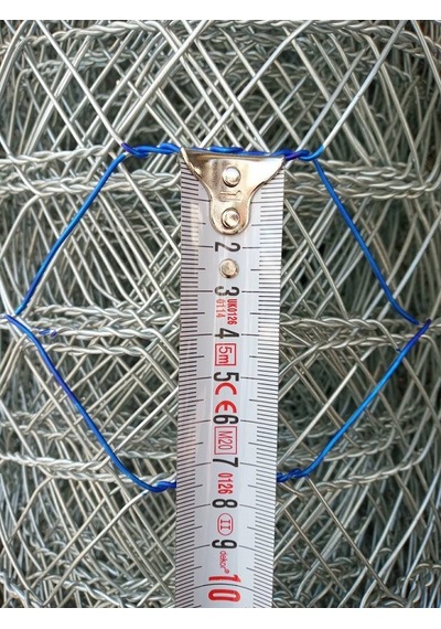 Bahçe Çit Teli 120 Cm x 20 Mt - 1.60 Mm Kalınlık 8x8 Geniş Göz