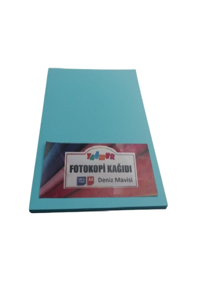 A4 Renkli Fotokopi Kağıdı Deniz Mavisi 100'lü Paket