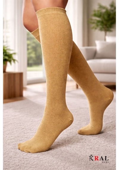 Kral Socks Çizme Çorabı Kışlık Havlu Termal Polar Cotton 4 Çift -15 C Isı Koruma Asorti
