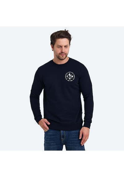 The Crow LIFE Erkek  Lacivert Sweatshirt