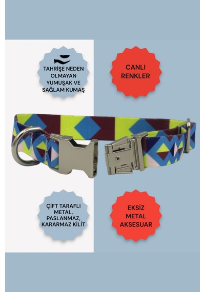 Caramelos Köpek Tasması-küçük Irk Ve Orta Irk İsimli Tasma 06