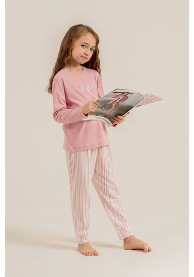 U.S. Polo Assn. Kız Çocuk Pijama Takımı Baskılı Pembe Uzun Kol Pijama Takımı Us2727-c-v1 Us2727-c-v1 U.S. Polo Assn. Kız Çocuk Pijama Takımı Baskılı Pembe Uzun Kol Pijama Takımı Us2727-c-v1 Us2727-c-v1