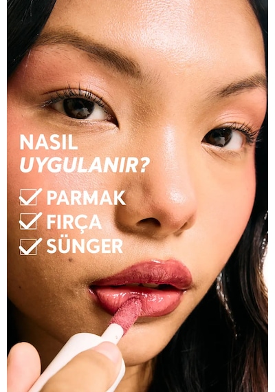 Cream Co. Nemlendirici Besleyici Işıltılı Dudak Yanak Göz Renklendirici Glow Tint Rich Berry