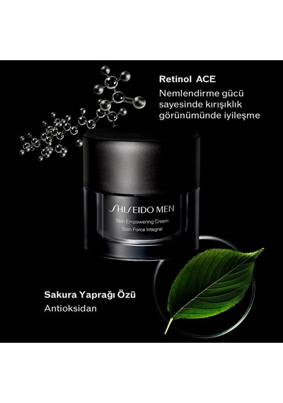 Men Skin Retinol İçeren Yaşlanma Ve Yorgunluk Karşıtı Nemlendirici 50ml