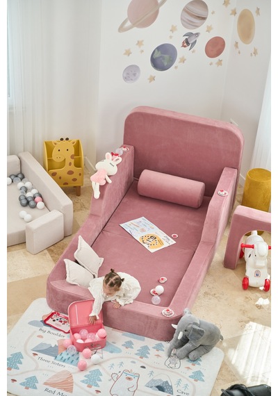 Funbed Yeni Nesil Montessori Çocuk Yatağı & Oyun Alanı Yıkanabilir Sıvı Geçirmez Pembe - 836527200 Funbed Yeni Nesil Montessori Çocuk Yatağı & Oyun Alanı Yıkanabilir Sıvı Geçirmez Pembe - 836527200