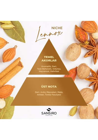 Sansiro Niche Atelier Lennox Erkek Parfüm EDP 100 ML