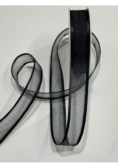 Dekoratif Kurdele/ Düz Şifon Kurdele/ 25 Mm/ 20 Mt 001