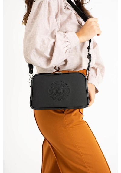 Just Polo Kadın Günlük Kullanıma Uygun Ayarlanabilir Askılı Şık Omuz Çantası Ebat : 26 X 16 Cm Siyah 88371006