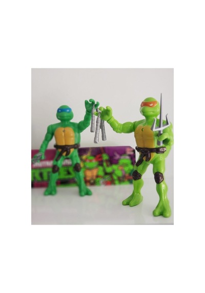 Ninja Kaplumbağalar 15 Cm. Işıklı Figürler 4lü Set Ninja Turtles Oyuncak