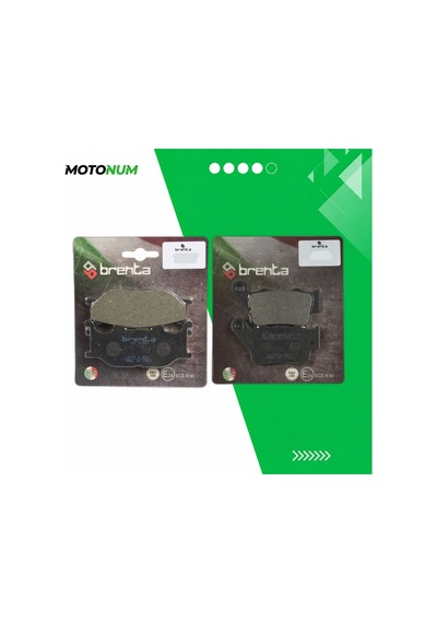 Yamaha Mt 03 Ön Ve Arka Fren Balata Takımı Brenta Mtn6669