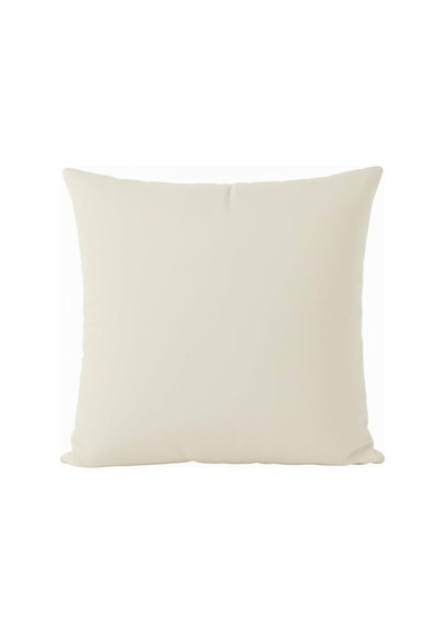 Lüks Yumuşak Dokulu Kadife Salon Kırlent Kılıfı Krem, 50 Cm X 50 Cm Diğer