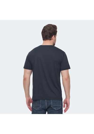 Slazenger KRATER Erkek  Koyu Gri Tişört