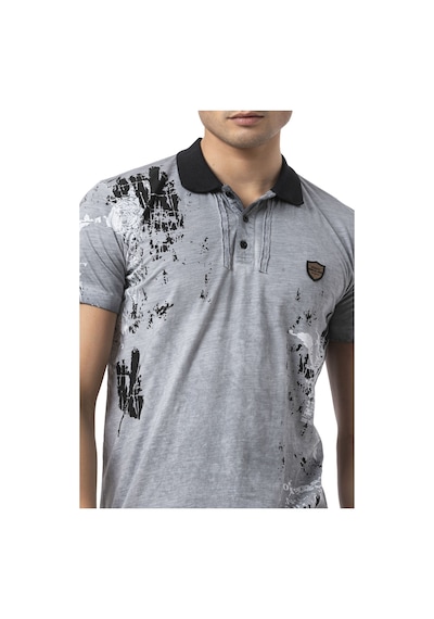 Ct798 Men S Graphic Impact Statement Tee Grey