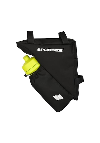 Sporsize Bisiklet Kadro Arası Matara Hazneli Su Geçirmez Çanta Açık Gri