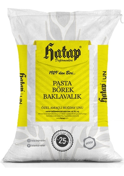 Hatap Pasta Börek ve Baklavalık Un 25 KG