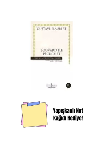 Bouvard İle Pécuchet Ciltli + Yapışkanlı Not Kağıdı