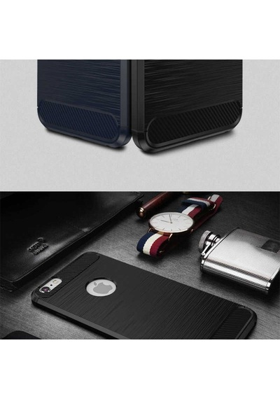 Apple Uyumlu iPhone 5 Kılıf Zore Room Silikon Kapak Lacivert