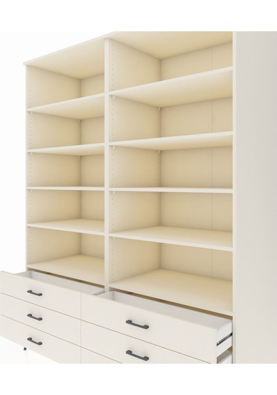 Kronos Gardrop 10 Raflı 6 Çekmeceli 176x59x221 Aytaşı-aytaşı Aytaşı Kronos Gardrop 10 Raflı 6 Çekmeceli 176x59x221 Aytaşı-aytaşı Aytaşı