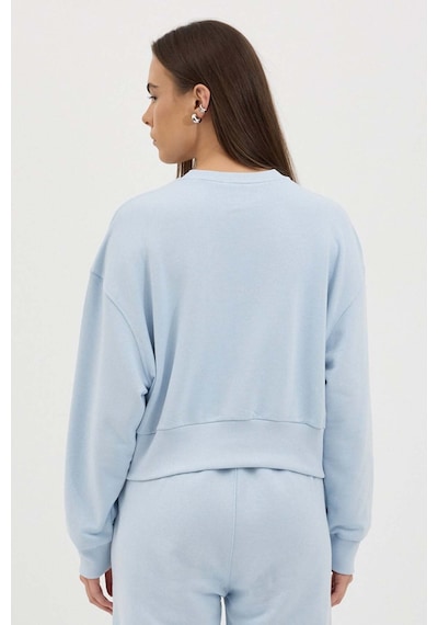 Buly Cozy Bisiklet Yaka Sweatshirt Buz Mavisi