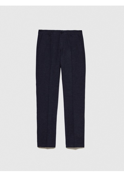 Sisley Slim Fit Çizgili Şardonlu Pantolon Erkek Krem T-shirt - 323a4pdlsf03c