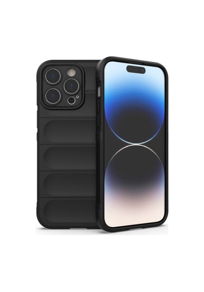 Apple iPhone Uyumlu 16 Pro Max Kılıf Optimum Silikon - Siyah