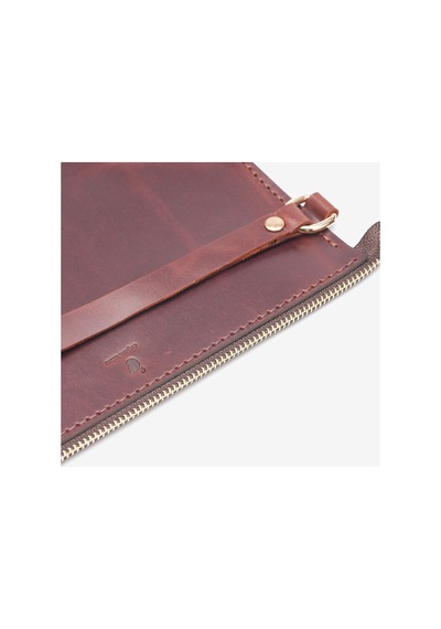 Elegance Leather El Yapımı Hakiki Deri Kadın Portföy Çanta Kahverengi - 650971625 kahverengi