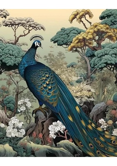 5d Elmas Boncuk Taş Işleme Mozaik Goblen Kit Kanvas Tablo 50x40cm Gc91160 Diamond Painting