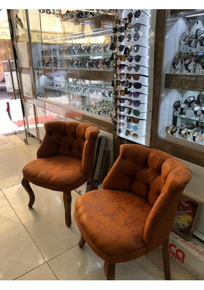 Mobilyabazari Tual Çay Seti Tekli Koltuk (Salon, Balkon,Ofis)