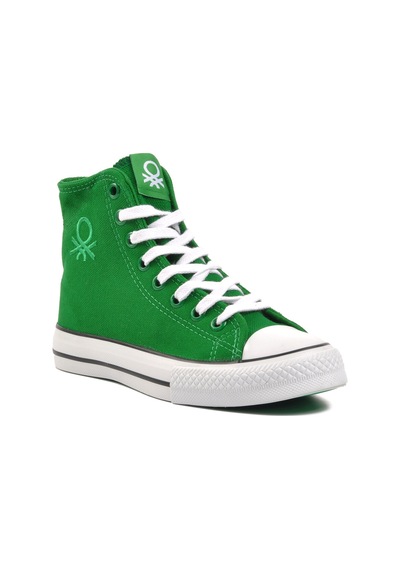 United Colors Of Benetton Yeşil Kadın Spor Ayakkabı Bn-30628 G Yeşil