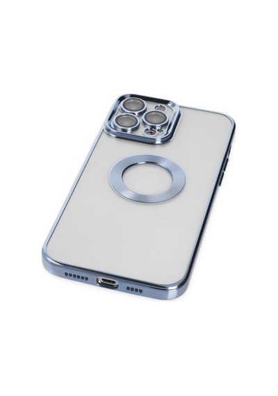 Apple iPhone Uyumlu 14 Pro Max Kılıf Slot Silikon - Sierra Blue Bzsxx00 1
