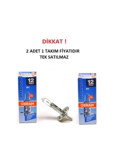 H1 Fişli Sis Farı Ampülü Osram
