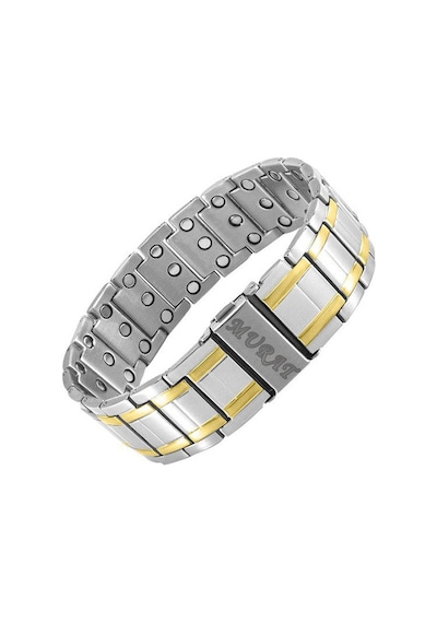 Tesbihane Silver & Gold Renk Kişiye Özel İsim Harf Yazılı Titanyum Manyetik Tasarım Bileklik Altın Tesbihane Silver & Gold Renk Kişiye Özel İsim Harf Yazılı Titanyum Manyetik Tasarım Bileklik Altın