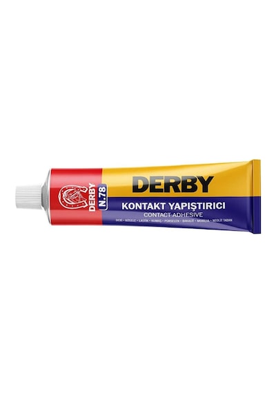 Derby N.78 Kontakt Tüp 125g Büyük Boy Deri Yapıştırıcı