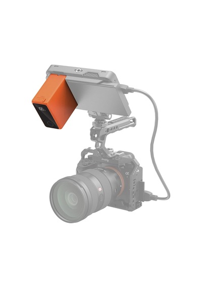 Smallrig 4576 Np-f970 Usb-c Şarj Edilebilir Kamera Pili Turuncu