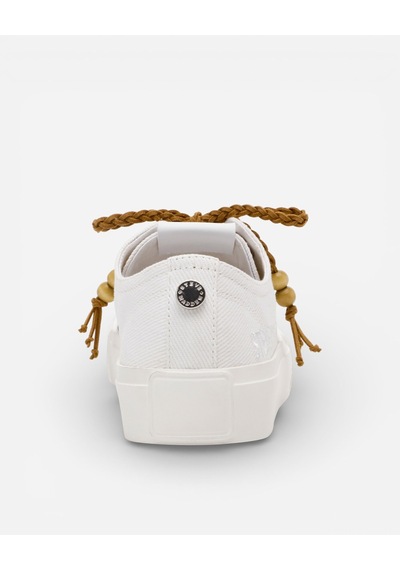 Steve Madden Doubles Wht Canvas Kadın Wht Canvas Sneakers Doubles Beyaz