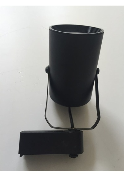 Alles 7x1w Beyaz Işık Siyah Kasa Power Ledli Ray Spot Beyaz