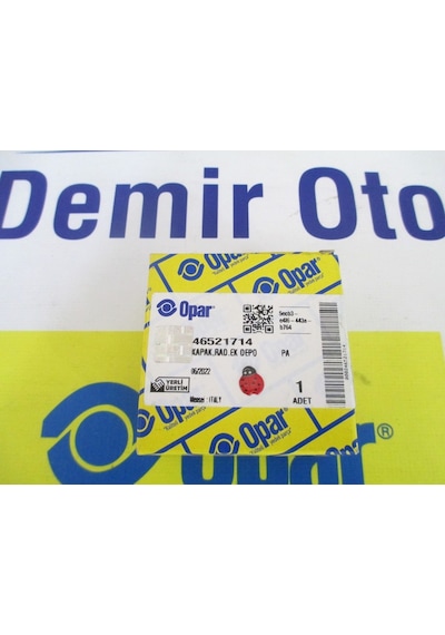 46521714 Radyatör Ek Depo Kapağı Palio - Siena - Tempra - Tipo - Uno Opar