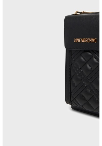 Love Moschino Zincir Askılı Cüzdan Bayan Cüzdan Jc5682pp1pla0000 Siyah SİYAH