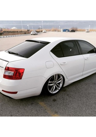 Skoda Octavia Uyumlu Yedek Parça 2013 - Arka Cam Üstü Spoiler