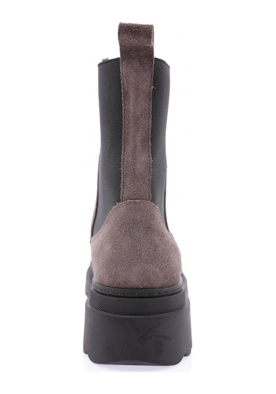 Dgn 345-t Kadin Kalin Taban Strech Detayli Bot 345-T-1567-R2759 Sütlü Kahve