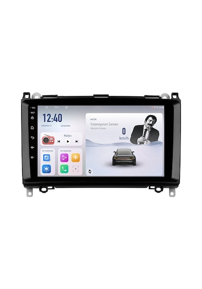 Mercedes Viano 2007-2012 Android Multimedya Carplay Android Auto Navigasyon Kameralı 4gb Ram 64gb 9"