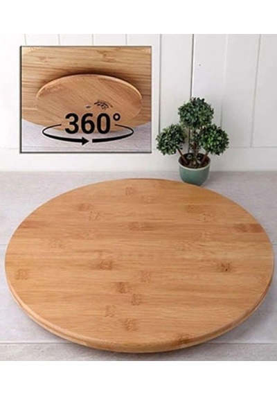 Dönerli Bambu Pizza Tahtası 32 Cm Royaleks-dpt32 Diğer