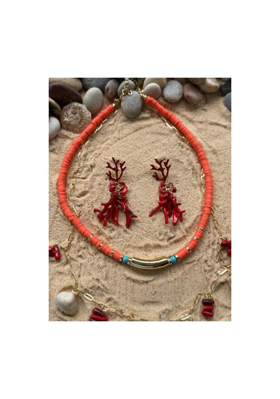 Corallike Küpe Kırmızı Mercan - 909329203 Kırmızı Mercan - 909329203 Kırmızı Mercan