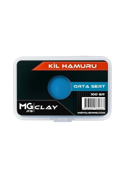 Detail Market Yüzey Temizleyici Kil Hamuru Orta Sert Mavi 100 Gr