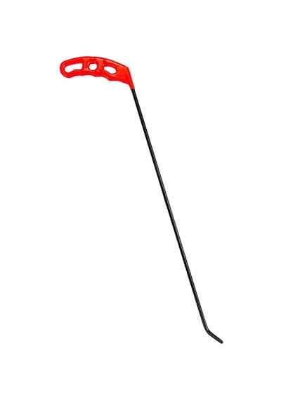 40 Cm 6 Mm Çap Sağlı Sollu Tek Kıvrımlı Sağ Boyasız Göçük Düzeltme Çubuğu, Pdr Çubuk - S6-04