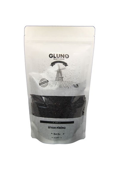 Gluno Glutensiz Siyah Pirinç 500 G