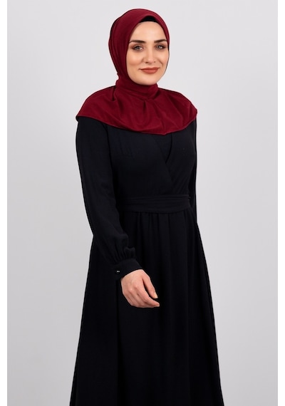Hürrem Bone Bordo Pratik Hazır Geçmeli Tesettür Eşarp Sandy Kumaş Arkadan Çıt Bordo Hürrem Bone Bordo Pratik Hazır Geçmeli Tesettür Eşarp Sandy Kumaş Arkadan Çıt Bordo