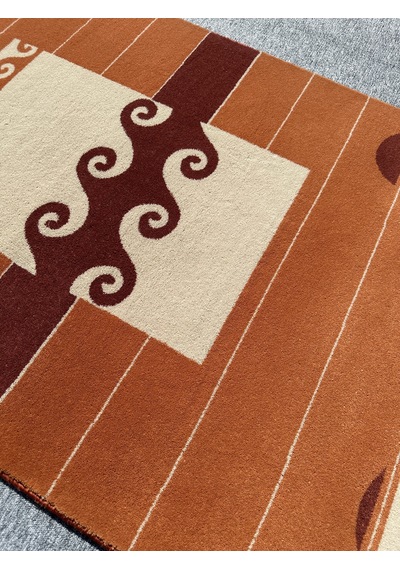 Saray Halı İgnis 1725 100x300 Terra 3 Metre Sık Dokuma Yolluk