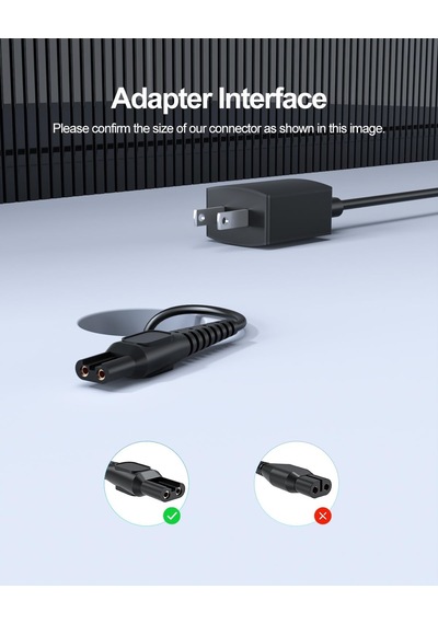 Tr Yedek Şarj Kablosu İnsan Çim Biçme Makinesi 3.0 2.0 Elektrikli Kasık Saç Kesme Makinesi Manscape Güç Kablosu